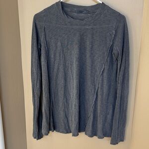 Gray Long Sleeve Stateside Top XS